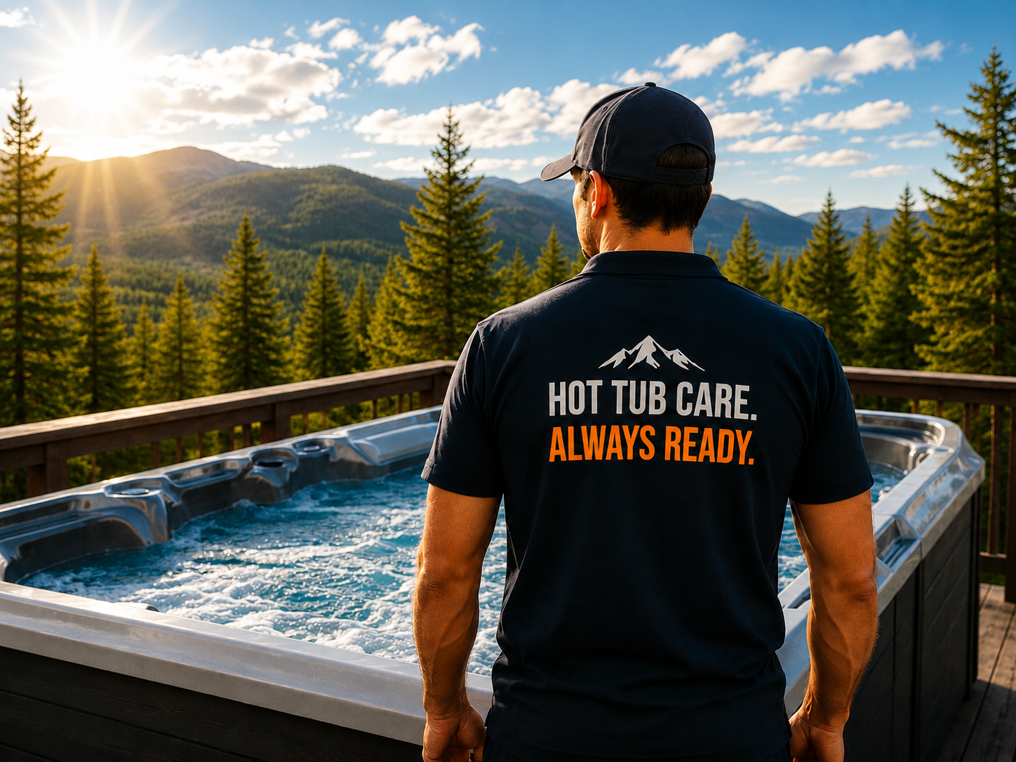 Ready Hot Tub technician near spa